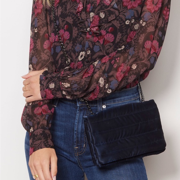 Think Royln Dame Handbag w chain strap liquid indigo - Picture 3 of 4